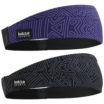 Kakoe Sports Zestaw Sportowy i Opaska na Włosy do Mycia Pot Cały Unisex x - Męska Opaska, 2-Kolorowa [Oddychająca Rozciągliwa] Twarz, Utrzymanie,
