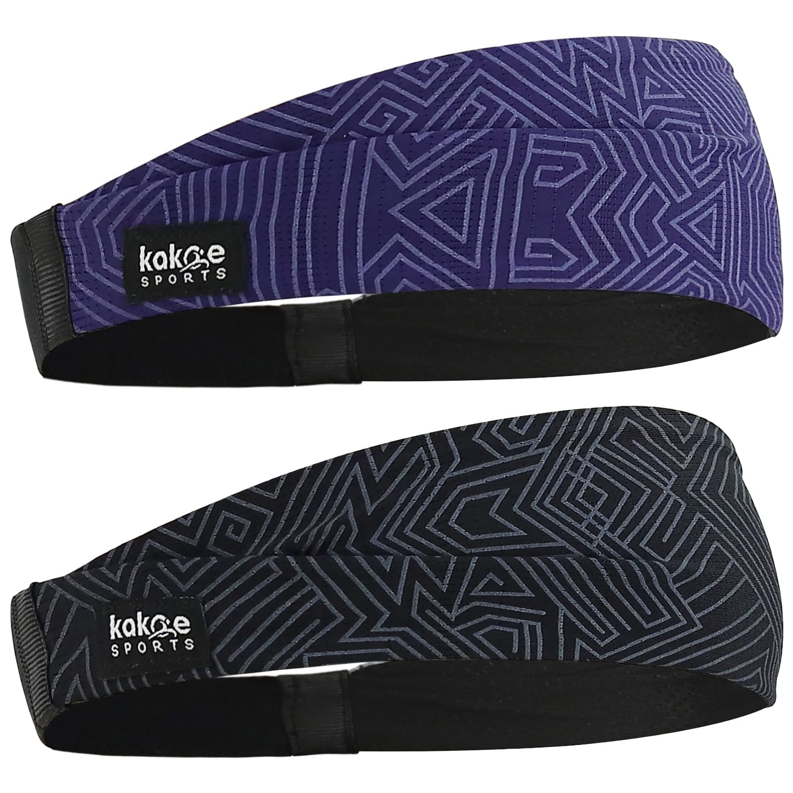 

Kakoe Sports Спортивный набор и повязка для мытья волос Пот Все Унисекс x - Мужская повязка на голову, 2-цветная [Дышащая эластичная] Лицо, Удержание,