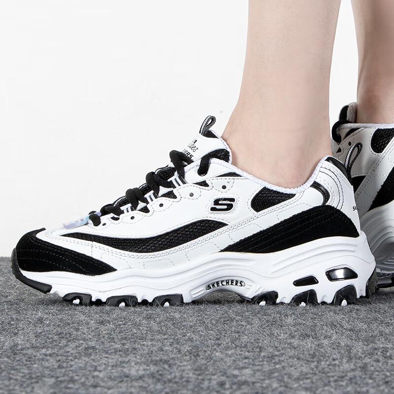 Skechers Women s Panda Shoes 13148-WBK US 6