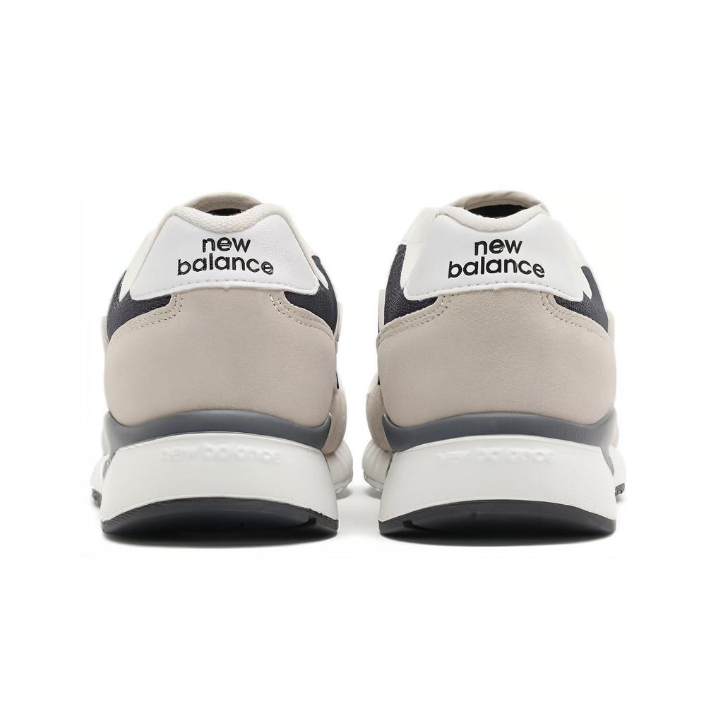 New Balance NB 570 Comfortable Versatile Mid-Top Casual Running Shoes Unisex Sneakers Off-White Black ML570BNA