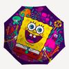 1pc SpongeBob SquarePants Umbrella with Plastic Handle,Suitable for All Seasons Home Travel Outdoor UmbrellaM1379