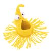 Crochet Plant Hanger Cute Storage Pouch Rear View Mirror Hanging Pendant for Car Bedroom Office Wedding Small Yellow