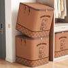 Saco de Armazenamento de Roupas com Zíper e Alça Reforçada para Cobertores e Roupa de Cama, Economiza Espaço, Organiza Guarda-roupas, Quartos, Casas e Dormitórios