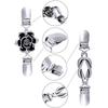 1/4PCS Classic Brooches Cardigan Clip Multi Styles For Choose Perfect Sweater/ Shawl/ Shirt Decor For Women Official Attire