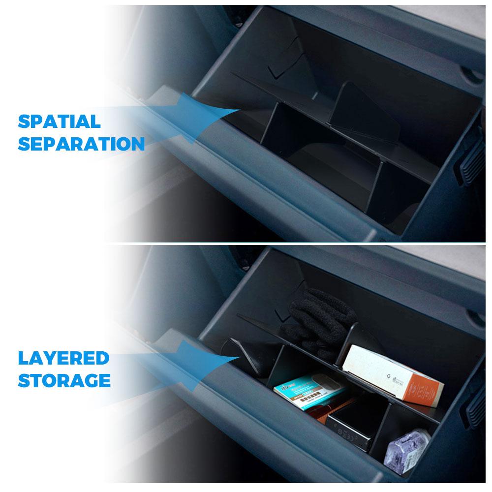 For Ford Maverick 2025 2025 Glove Box Organizer Plate Center Console Organizer Storage Tray Compartment Car Interior Accessories