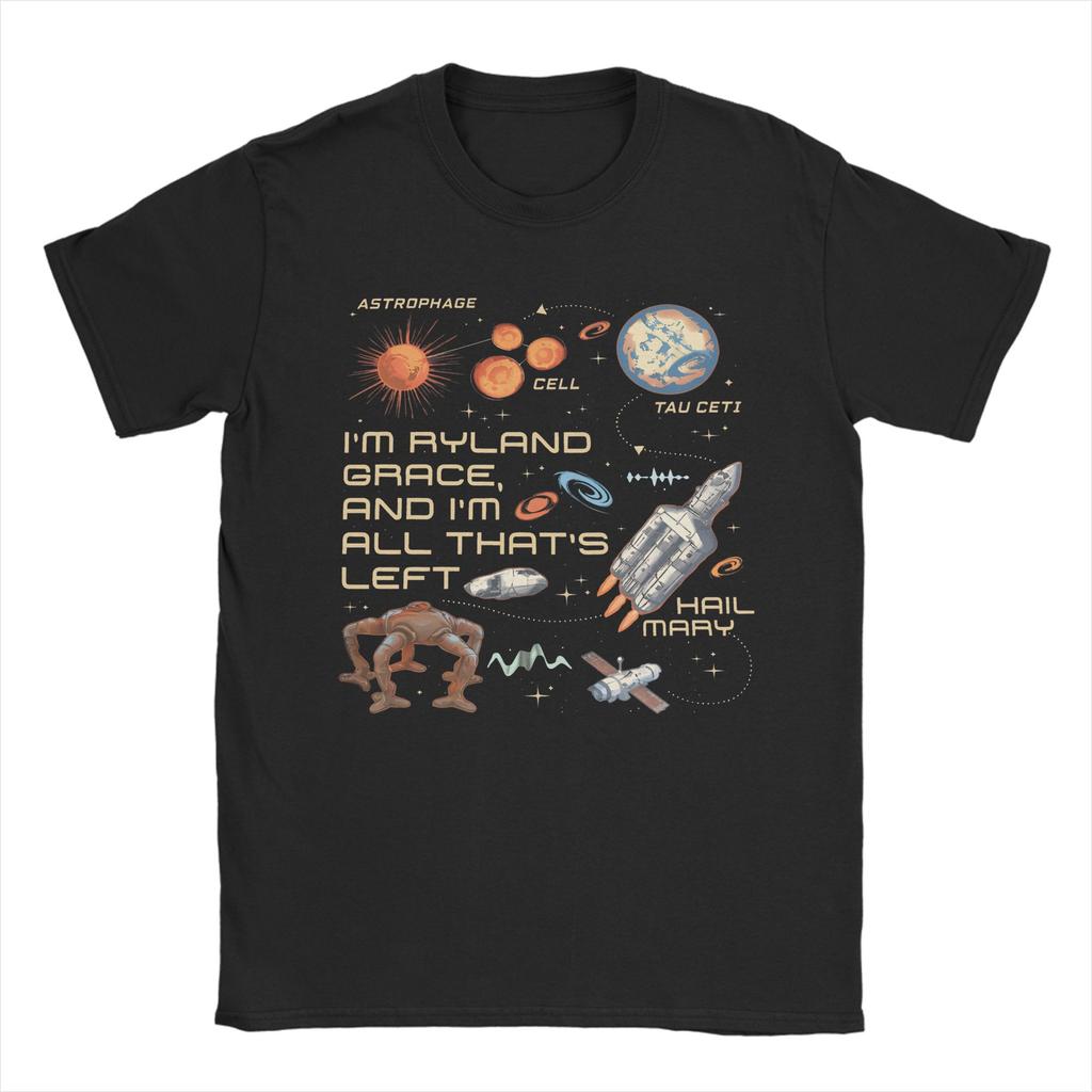 Unisex Women Graphic Printed Rocky Amaze Project Hail Mary Rocky Inspired Sci Fi  Tee T Shirt Cotton  Tshirts Clothes