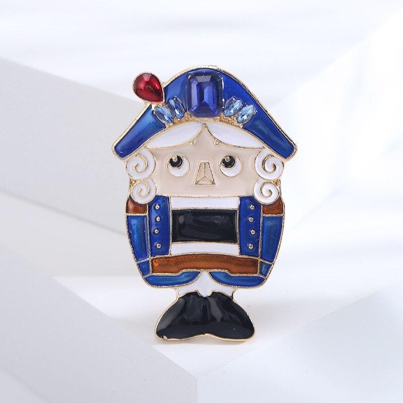 

Blucome модная брошь «Капающее масло король», креативная сказка, персонаж мультфильма, женский детский костюм, шапки, аксессуары на булавке синий