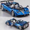 1/32 Pagani Zonda HP Barchetta Alloy Concept Sports Car Model Diecast Metal Racing Super Car Vehicle Model Sound Light Kids Gift