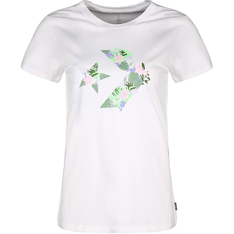 Converse CONS T Shirt Women s White 10007538-A01 L