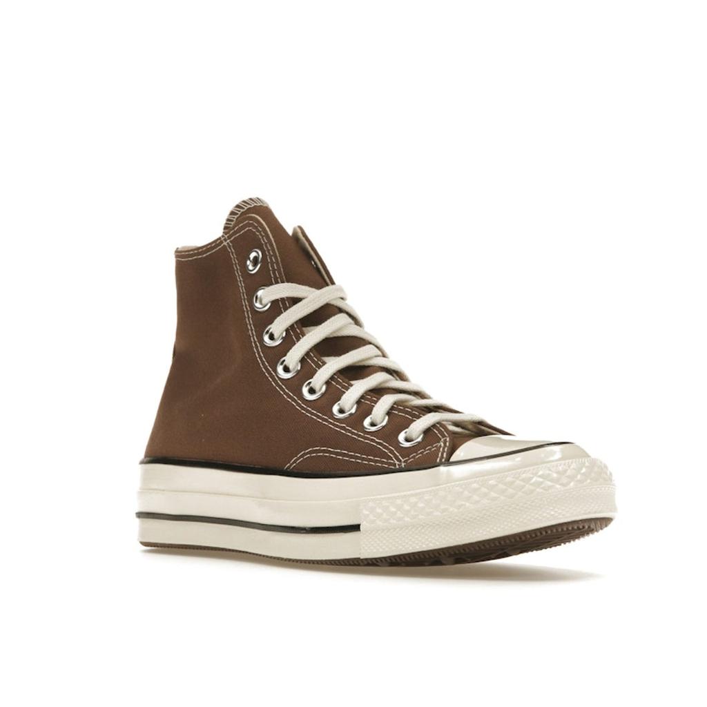 Converse Chuck 70 High Squirrel Friend Brown Unisex Sneakers Egret Black A02755C