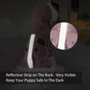Dog Raincoat Waterproof Dog Rain Jacket with Reflective Strap and Leash Hole Rainy Day Pet Clothes Windproof Puppy Cat Rain Coat 5