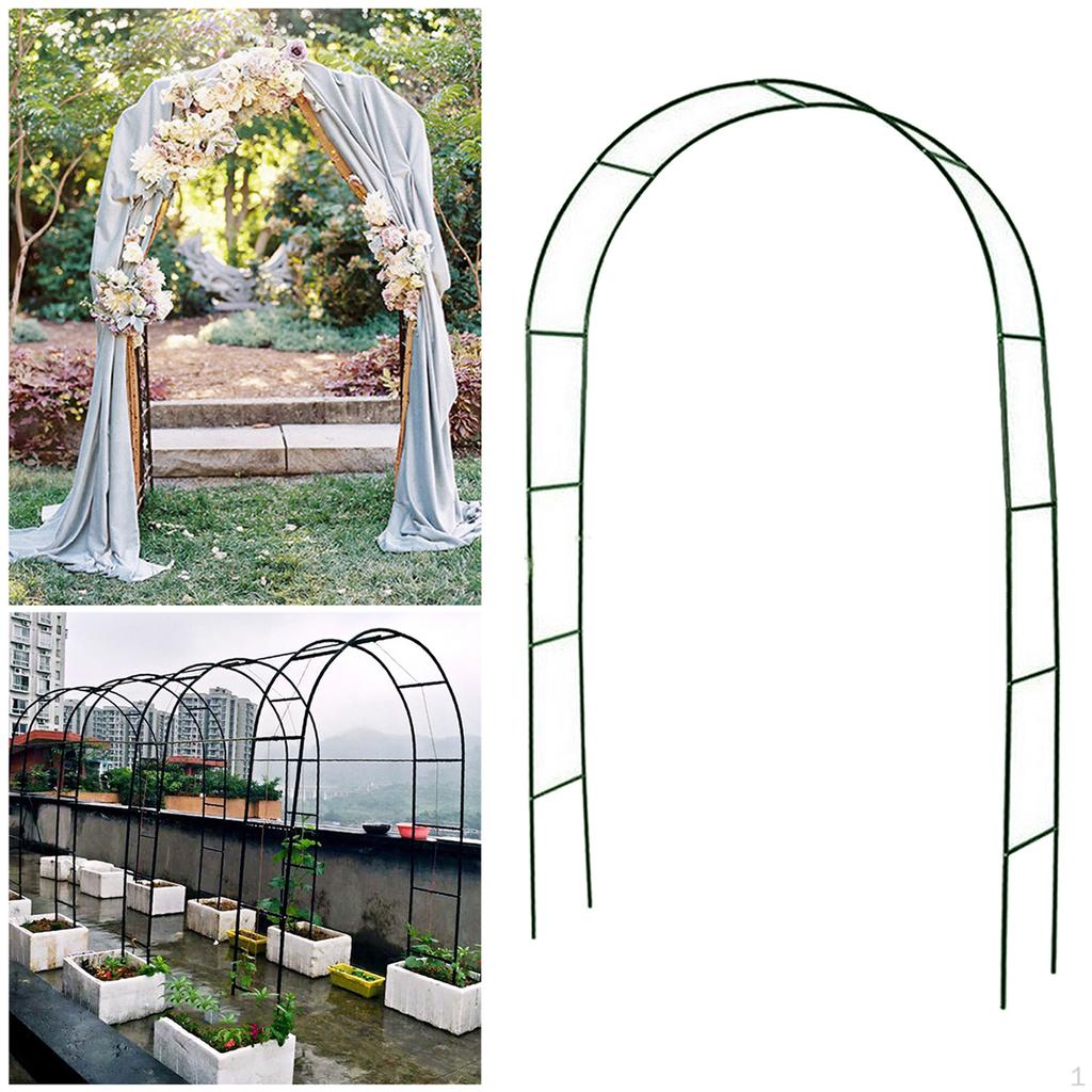 Decoratieve Buiten Tuinboog Metaal Bruiloft Gazebo Gazon Achtertuin Trellis voor Diverse