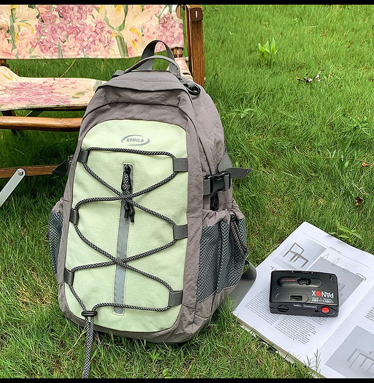 Unisex Water-Resistant Cycling & Hiking Backpack - Large Capacity, Lightweight