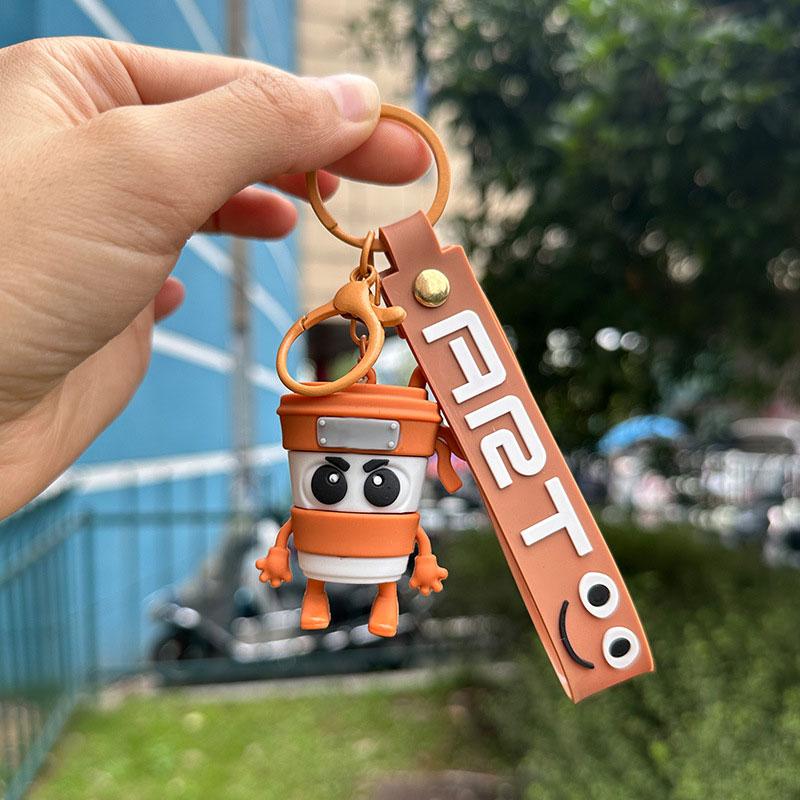 Italian Brainrot Anime Merchandise Keychains Toys Figure Model Dolls Hang The Bags Gifts Abstract Anime Action Figures Key Rings