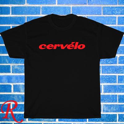 Cervelo Fahrrad Logo Schwarz Grau Marineblau Größe S-3XL Unisex T-Shirt