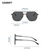 Vintage Sunglasses Men Fashion Black Shades Eyewear Retro Trendy Brand Design Sun Glasses for Driving Fishing