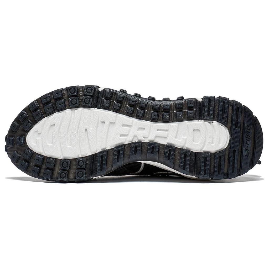 Li Ning CF Casual Shoes Men's Low top Black/Gray AGLT073-3