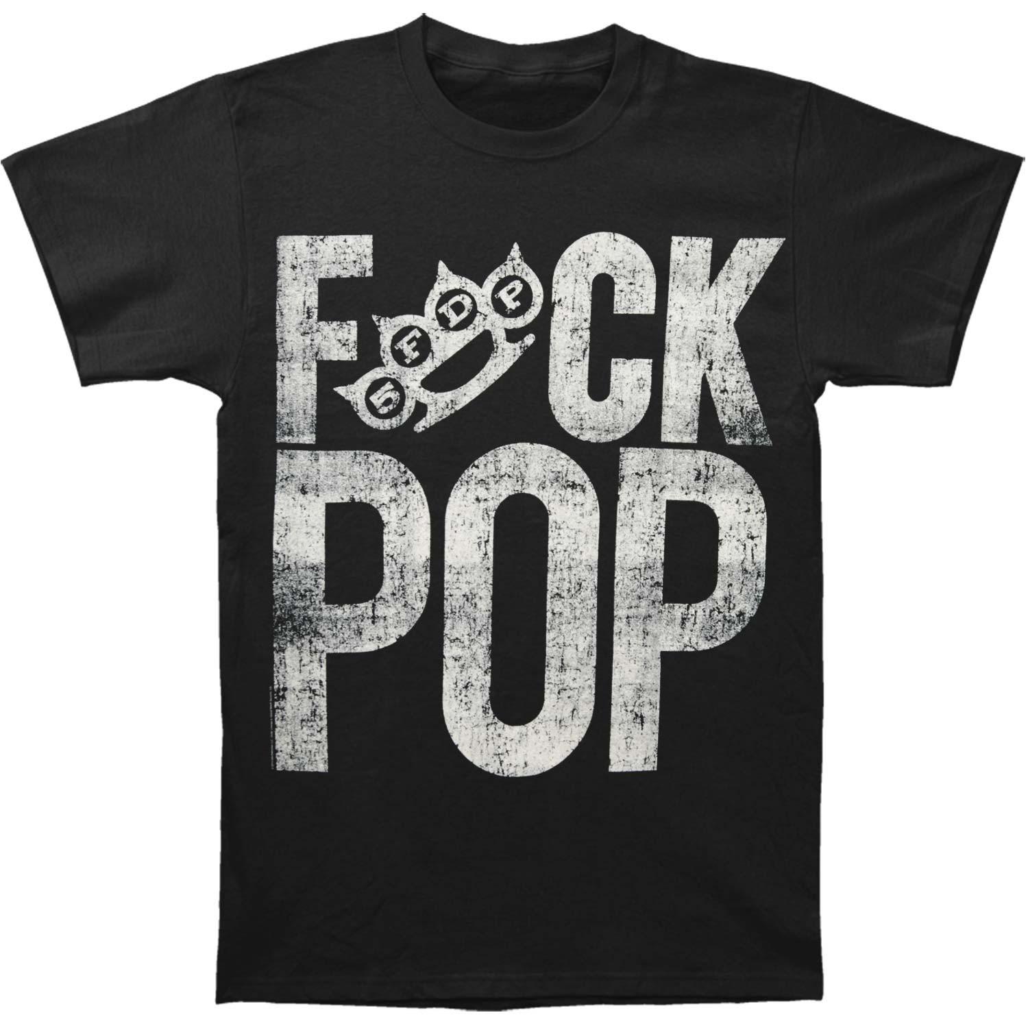 Men s Five Finger Death Punch F*ck Pop T-shirt Medium Black L