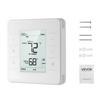 VEVOR 7-Day Programmable Thermostat, Home Thermostats for Heat Pump,Air Conditioner,Underfloor Heating, LED Screen with Backlight & 1Cool+1Heat