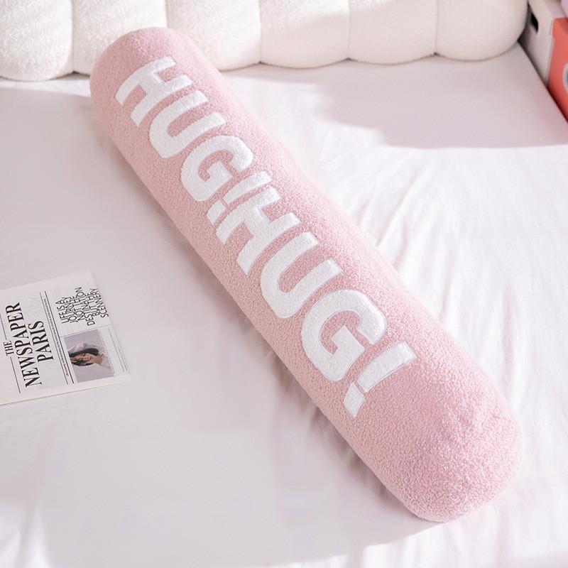 Long Cylindrical Stylish Plush Toy Embroidery Side Sleepers Girl Gift Dolls