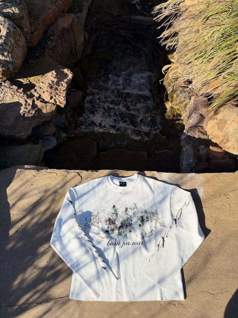 Y2K European-American Autumn Street Style Hip Hop Graphic Long Sleeve T-shirt