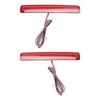 2Pcs Car Rear Bumper Reflector Brake Light Led Taillight For T5 Transporter/ Caravelle / Multivan 2003-2011-A28K