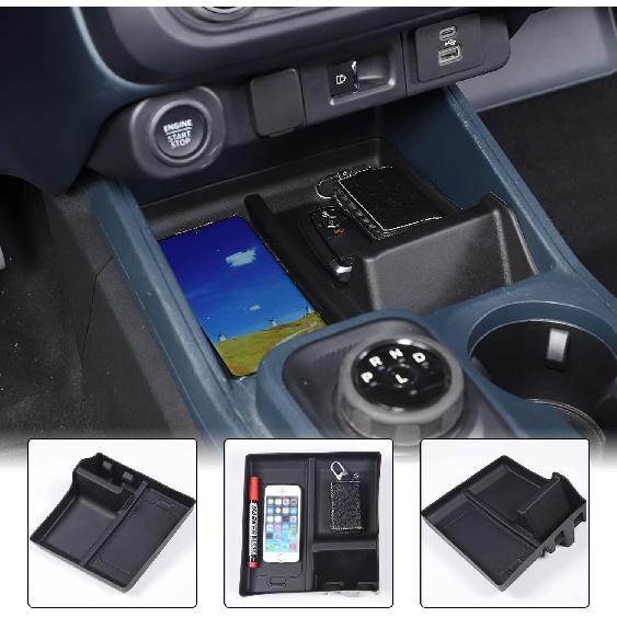 Car Center Console Organizer Compatible with Ford Maverick 2022-2024 Central Control Groove Shock Pad Organizer Tray Storage Insert Tray Gear Shift