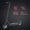 iScooter I9max Electric Scooter 36V 10Ah Battery, 500W Motor, 40km Range, 10" Solid  Honeycomb Tire E-Scooter