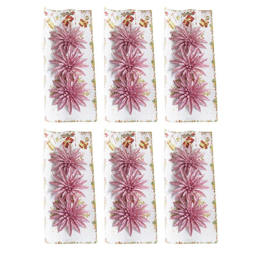 Color Variety Artificial Flowers Christmas Decorations