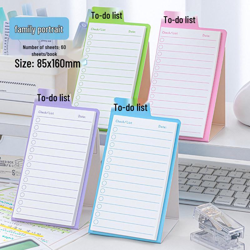 High-Value Stand-Up Sticky Note Pad for Elementary Students - Tearable Non-Adhesive Mini Notebook