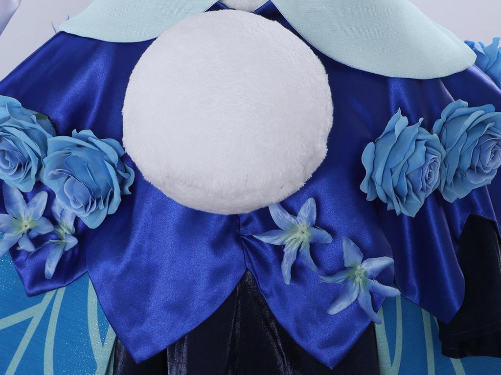 Gongsun Li Květinový tanec Cosplay kostým - King of Glory Anime Originální skinový outfit