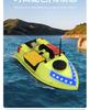 Fishing Boat GPS with Auto Return, 500m Remote Control, Bait Delivery, and Triple Storage Compartments