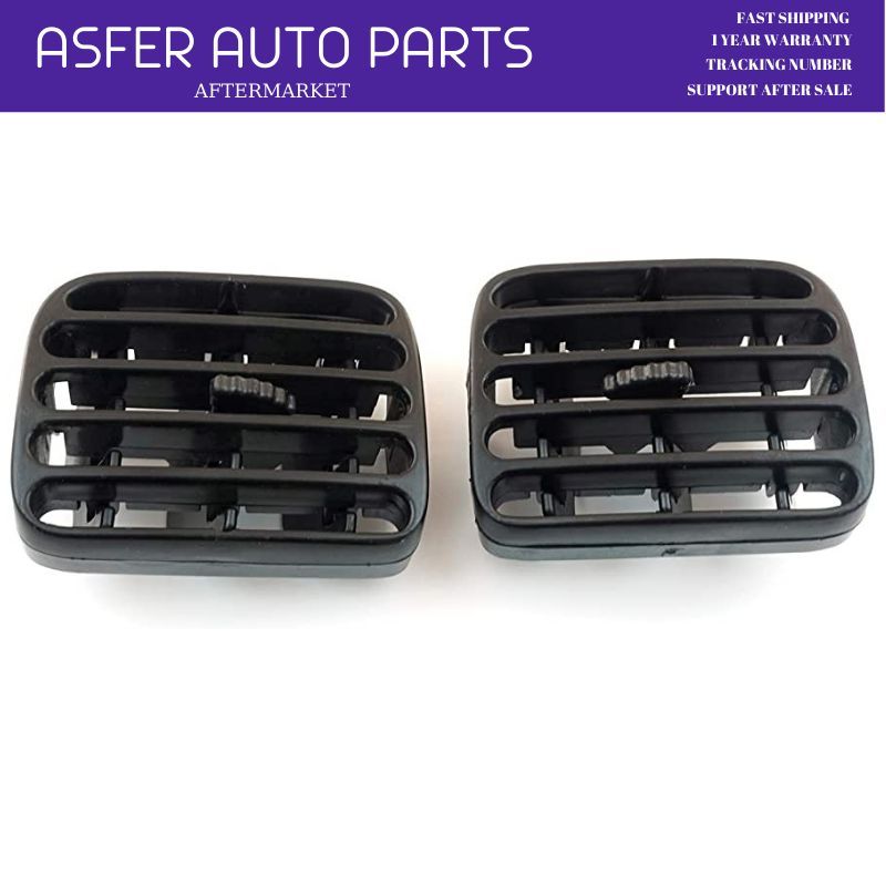 Air Intake Grille Diffuser Set Black 7702258279 7702258280 for Renault Clio Symbol MK2 MK1 MK2 Thalia