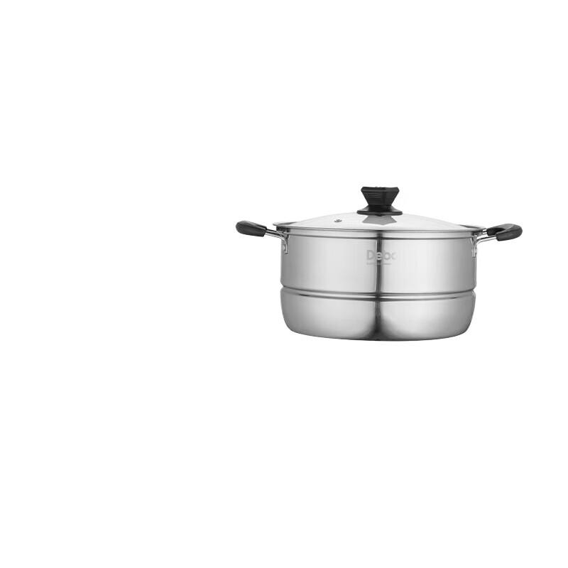 Debo 28cm Stainless Steel Stockpot & Steamer