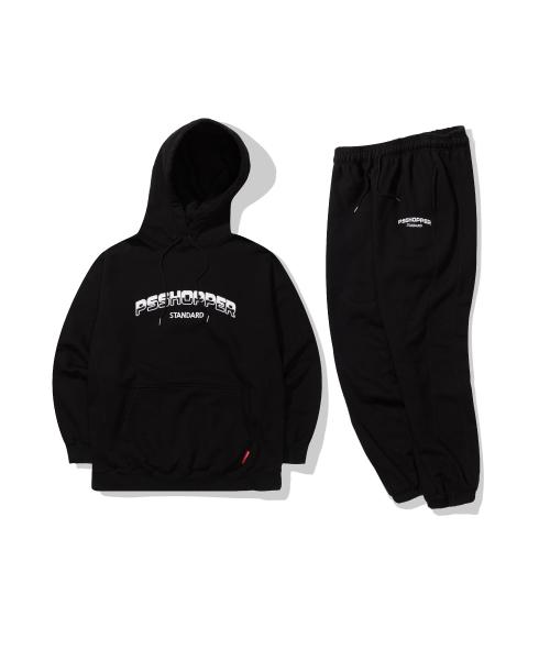 Ps Shopper [Set] Original Washed Hoodie Set [Black] M