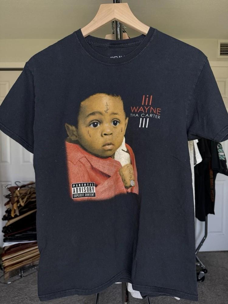 

Vintage lil Wayne rap tha Carter 3 album promo Tshirt reprint Unisex T-Shirt S
