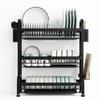 Stable Structure Multi-layer Dish Drying Rack Chopsticks Organizer  Cooking Area