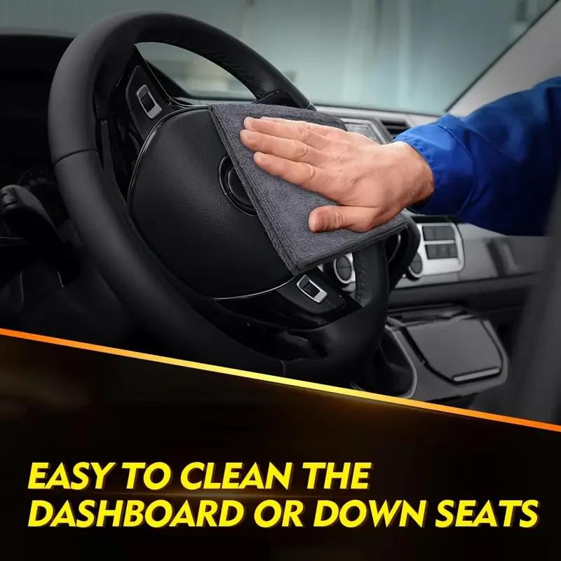 Microfiber Cleaning Cloths Lint Free Microfiber Cleaning Towel Cloths Reusable Cleaning Towels Super Absorbent for Car Window