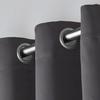 Opaque Curtains - THE COVER PARIS - 140 X 260cm - 100% Polyester - 8 Eyelets - Anthracite Grey