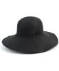 Summer Black Round Panama Hat