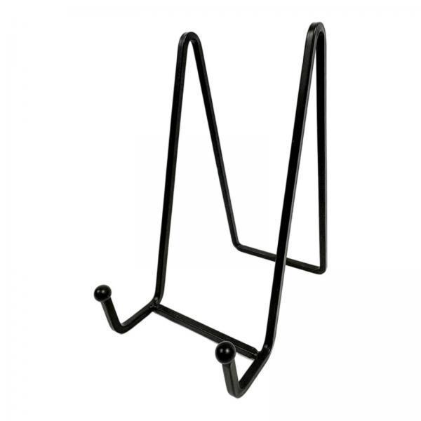 Iron Display Stand Plate Holder Frame Easel Support Metal Decorative Smooth Wipeable Stable for