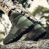 New Men' Ankle Boots Quality Outdoor Desert Boots Camping Breathable Hiking Sneakers Work Safety Shoes Leather Snow Boots 39-47