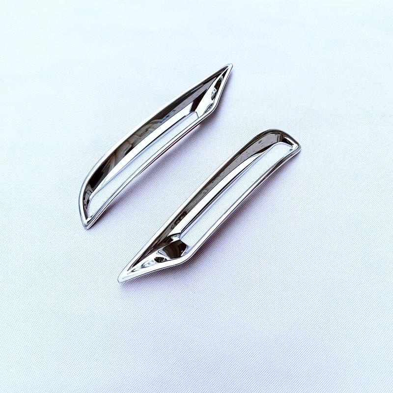 For Lexus TX TX350 2024 2025 ABS Chrome Front Rear Fog Light Bezel Cover Exterior Bumper Lamp Trim Molding Styling Accessories