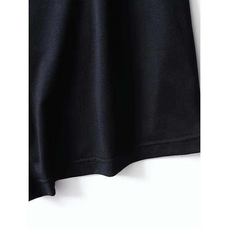 Europäische Größe Reguläres Kurzarm-T-Shirt mit berühmten Wahrzeichen in Frankreich