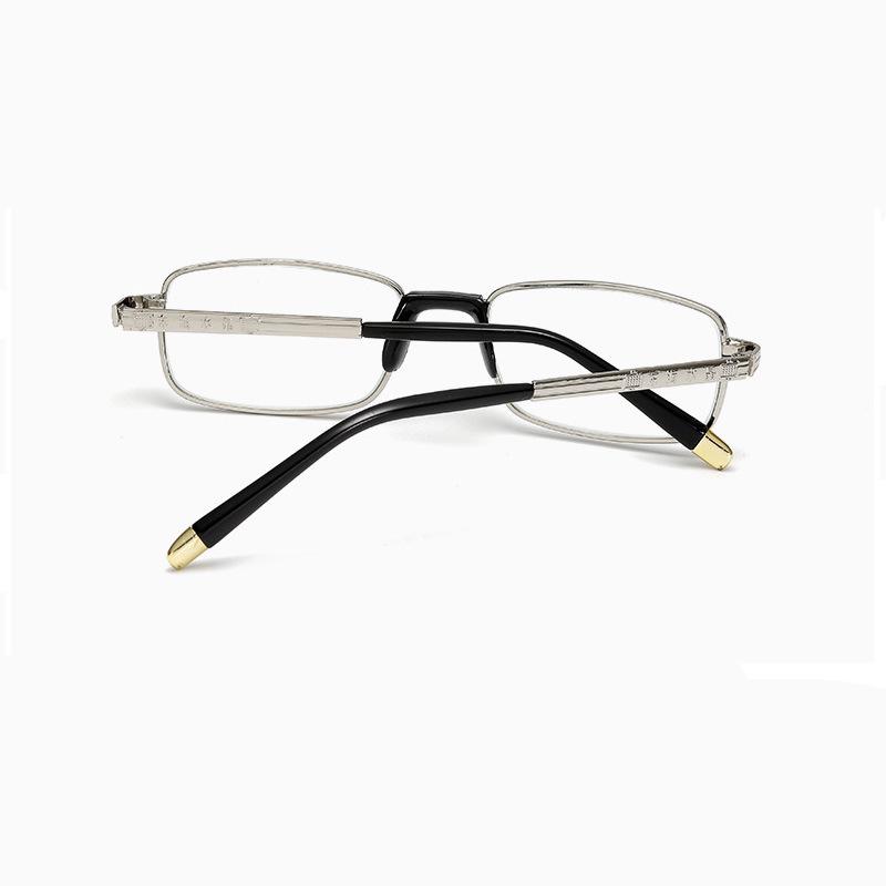 Unisex Crystal Metal Glass Reading Glasses - Style 808