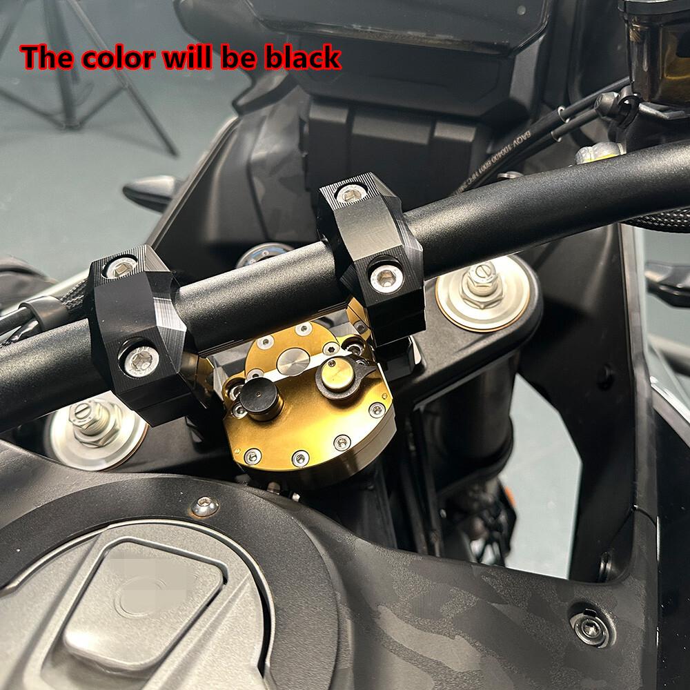 CFMoto 450MT 800MT IBEX Adjustable Steering Stabilizer Black