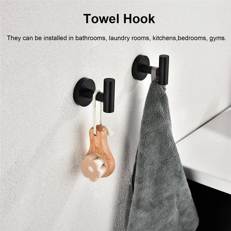 10 Piece Bathroom Hardware Accessories Home Bathroom Storage Rack Bathroom Towel Bar Set