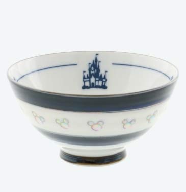 

Mickey Mouse Rice Bowl, Cinderella Castle, Mount Prometheus, Japanese Pattern, Blue, Tokyo Disney Resort Exclusive, Disneyland, Couple s Rice Bowl