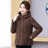 2025 short fashion padded jacket, new slim and slim padded jacket, foreign style thickened and warm winter waist jacket