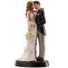 Wedding Cake Topper - Dekora - Maria and Juan - 18 Cm - White - Adult - Mixed